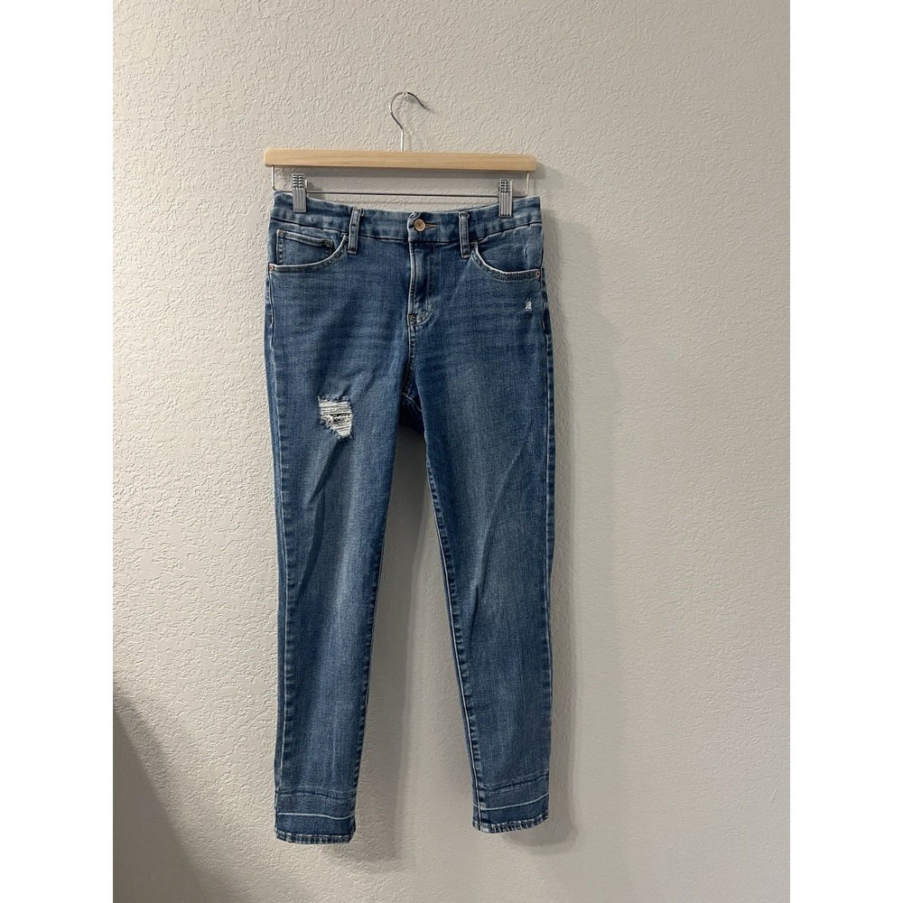 Express Jeans Women 4-way Hyper Stretch Skinny Mid Rise‎ 6R